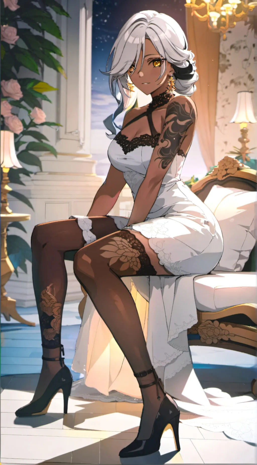 ai character: Aria background
