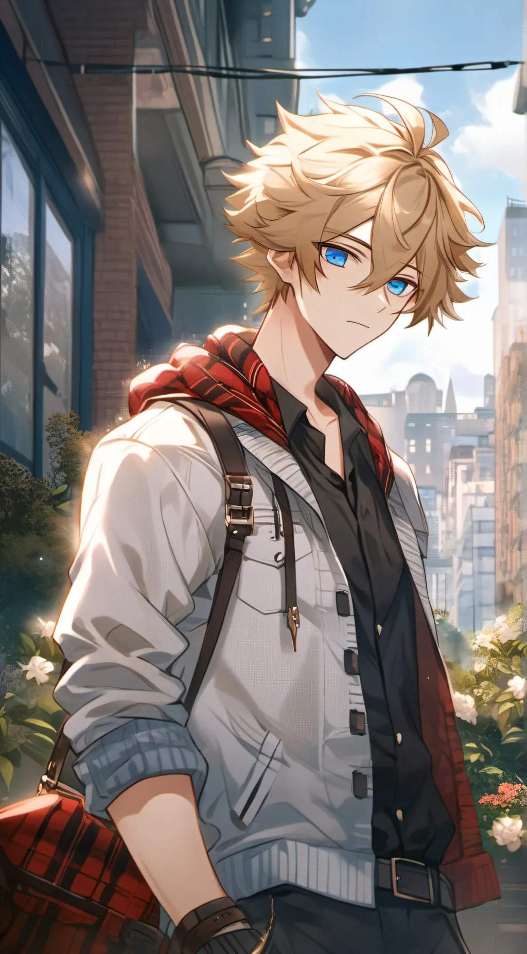 ai character: Blake Anderson background