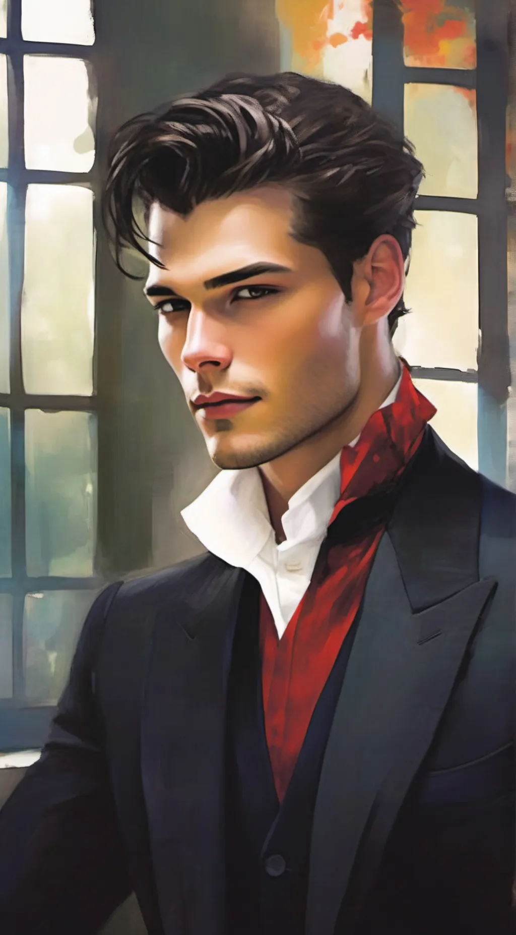 ai character: Max background