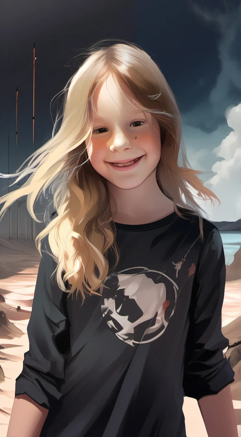 ai character: ur  ulgy  background