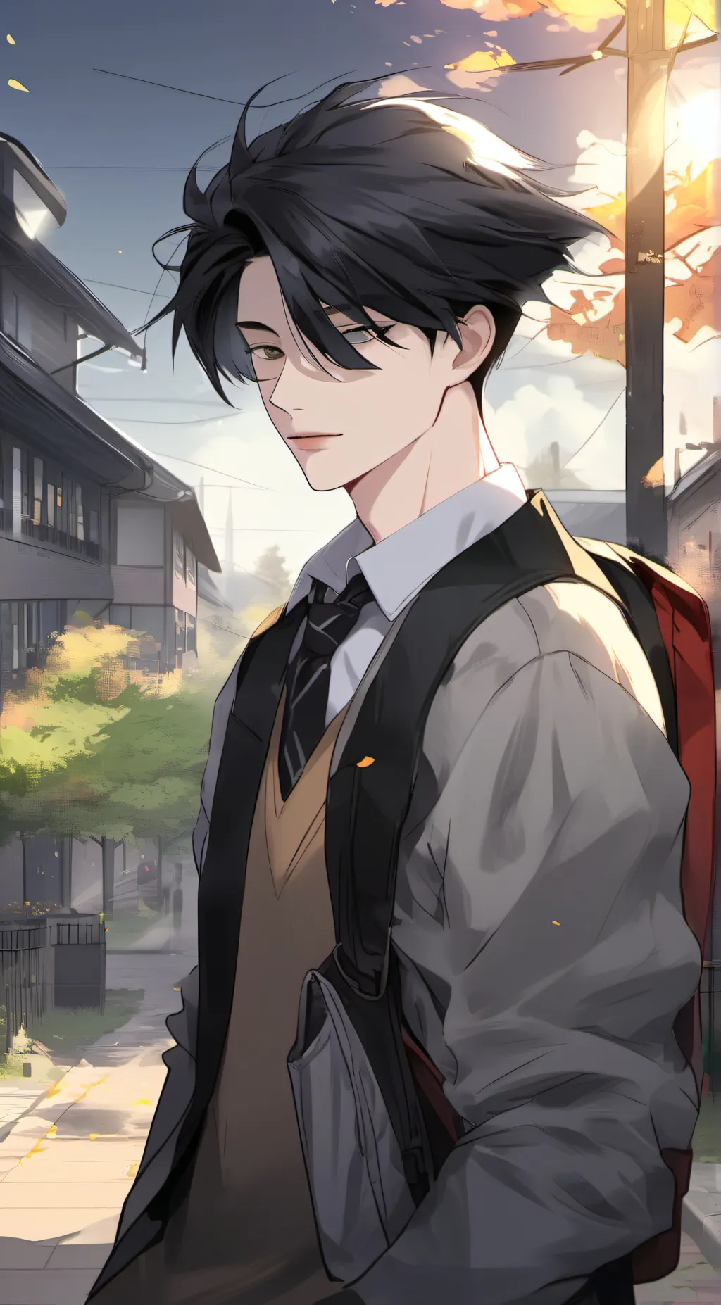 ai character: Kyle background