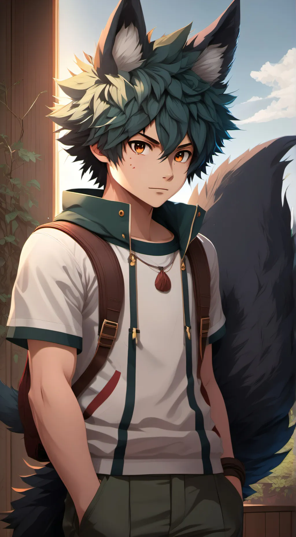 ai character: ^~Deku~^ background