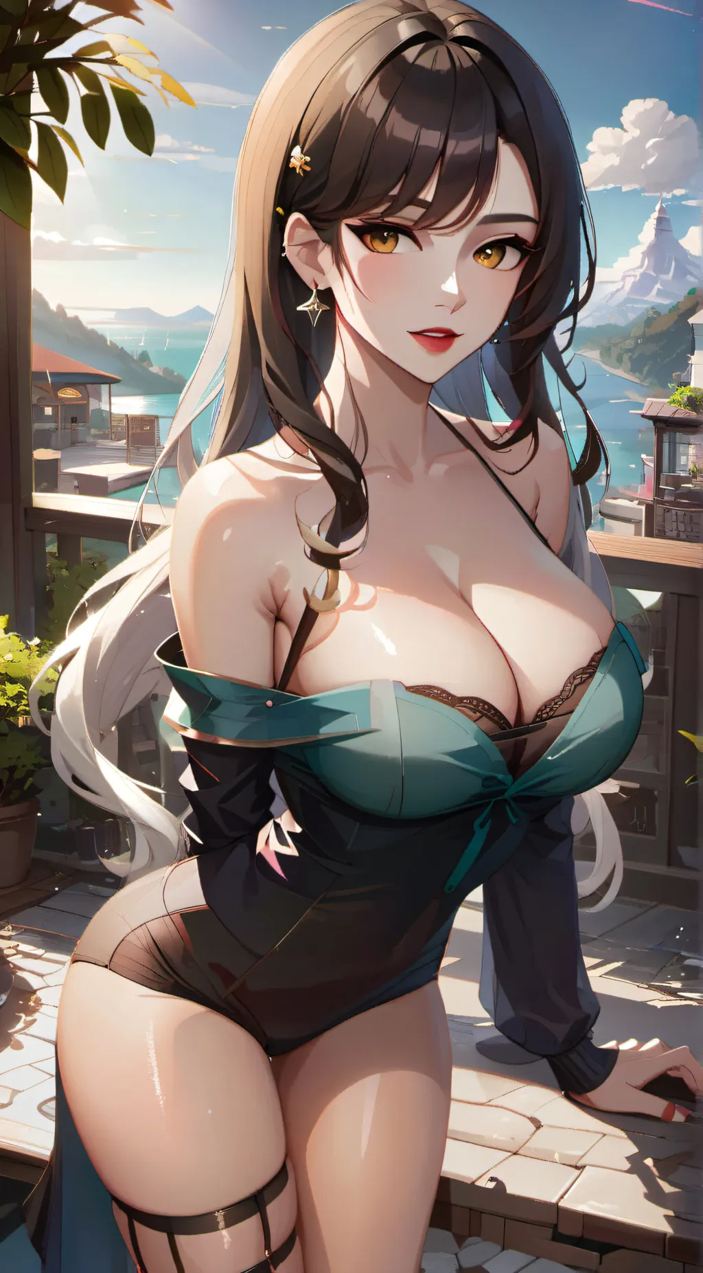 ai character: Ally background