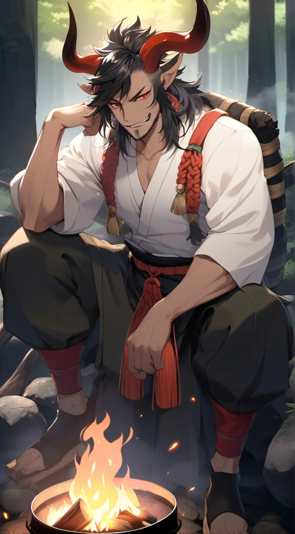 ai character: Kamui background
