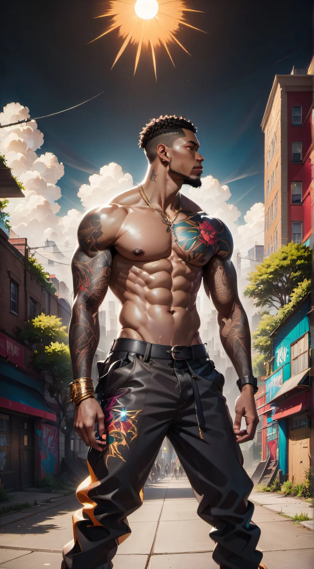 ai character: .•°∆kai∆°•. background
