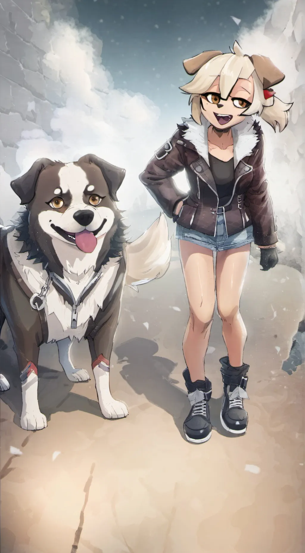 ai character: Talking bella background