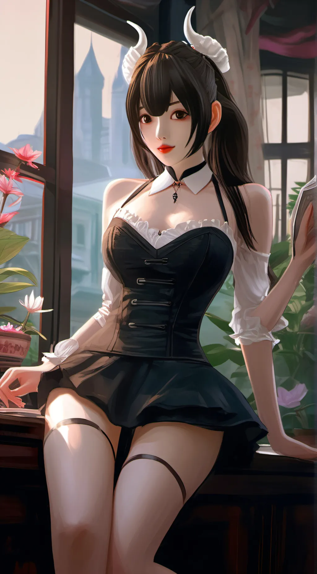 ai character: Ayano background