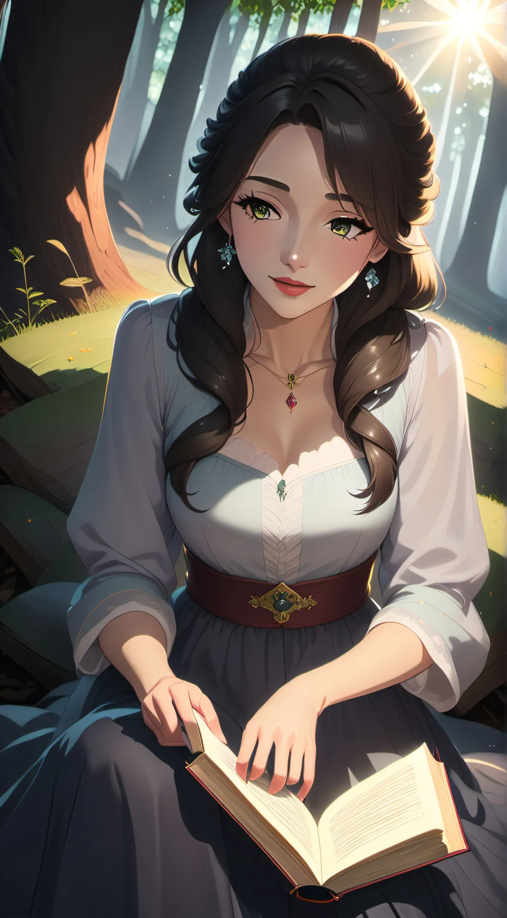 ai character: Sophia background