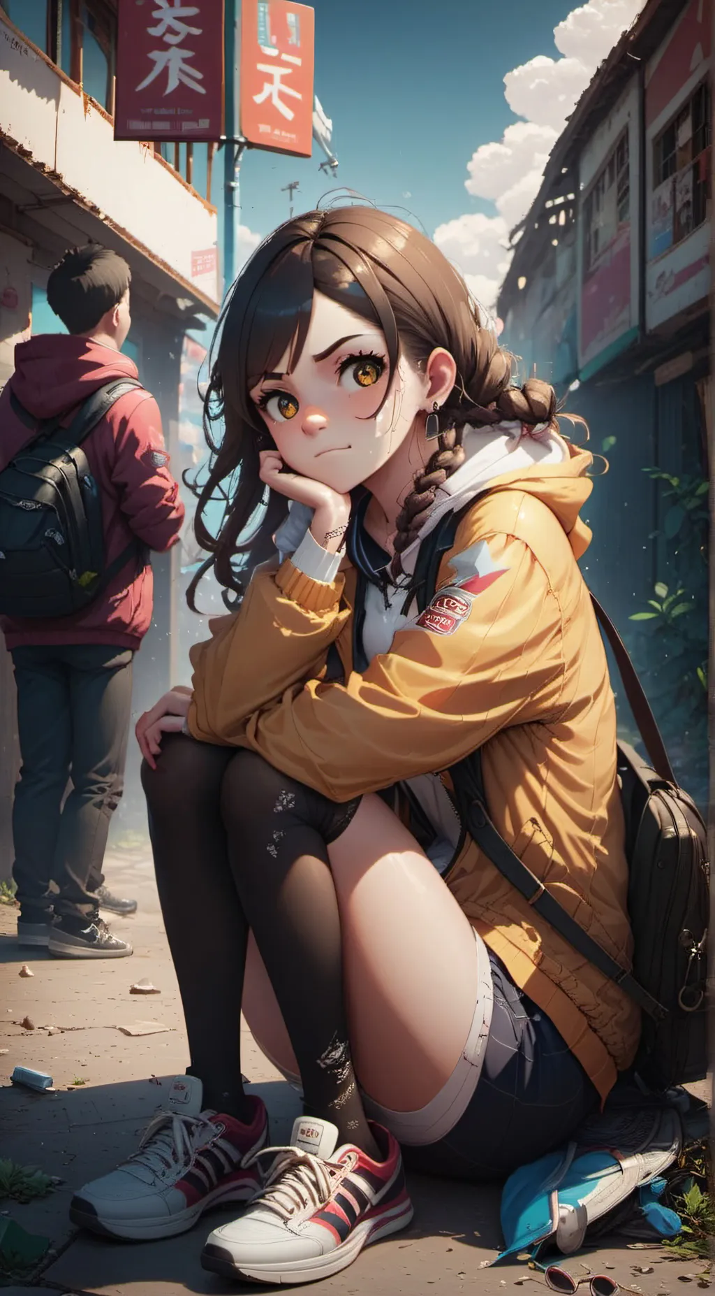 ai character: zee background