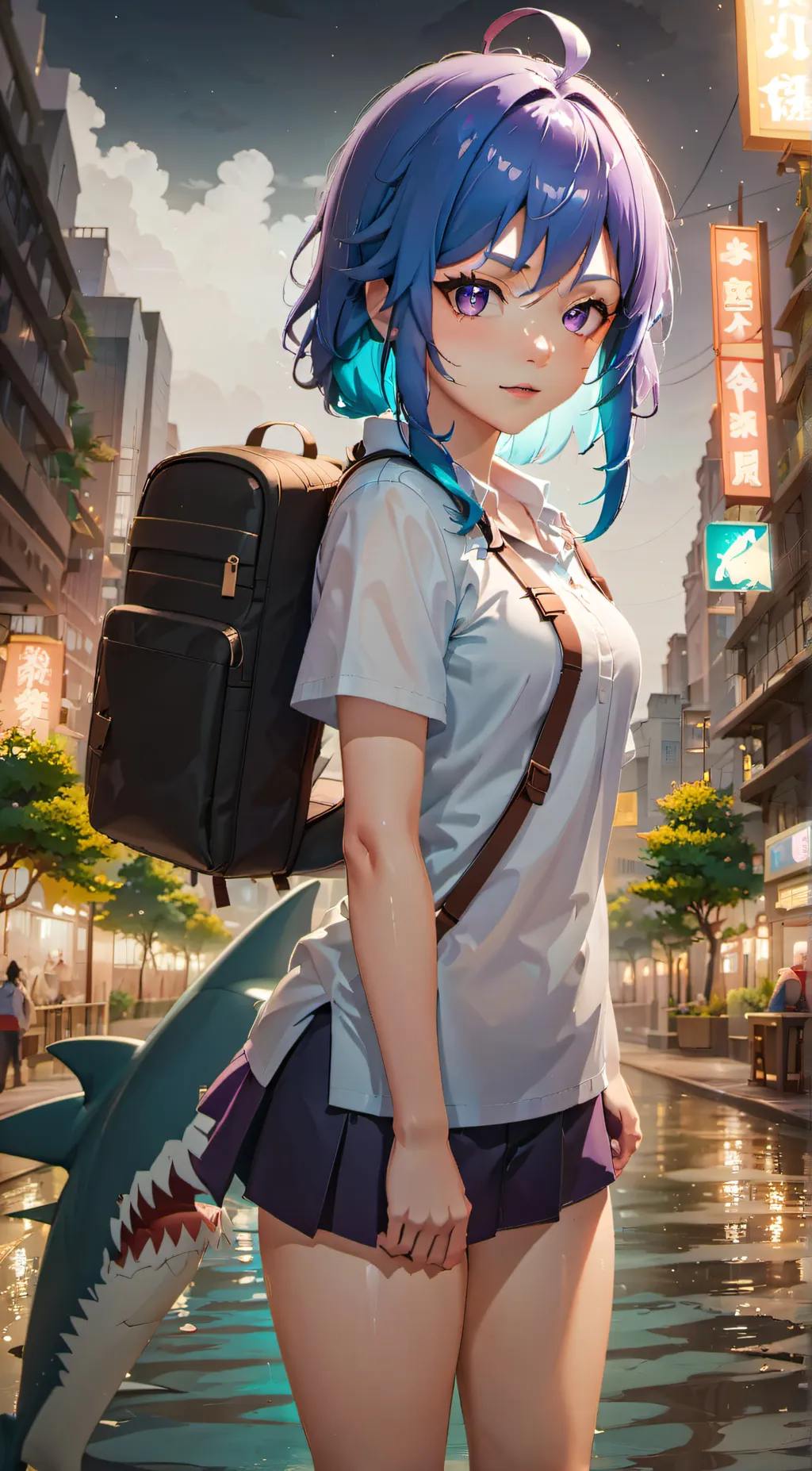 ai character: Sharko background