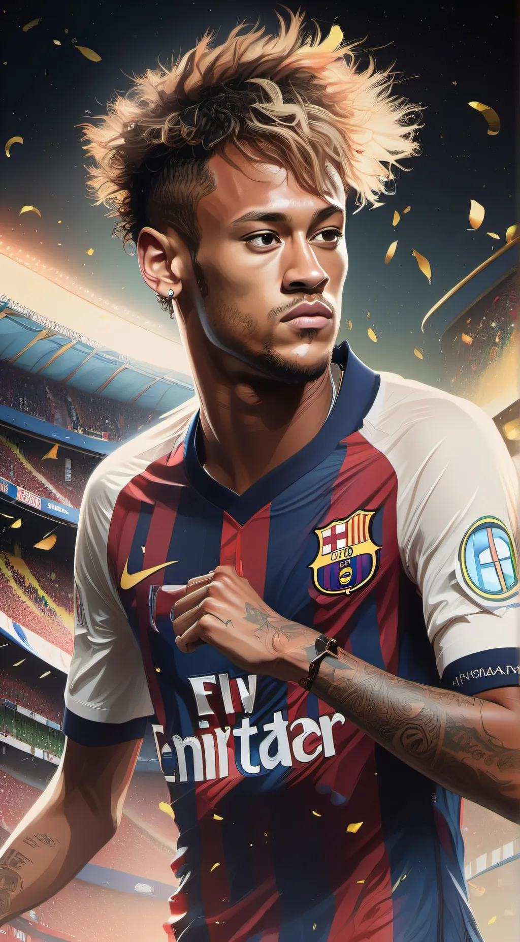 ai character: Neymar background