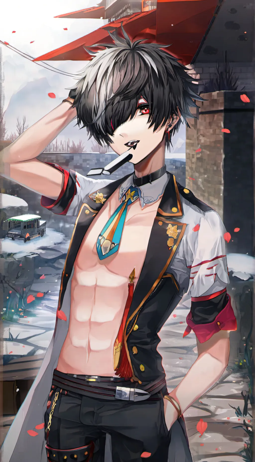 ai character: makie background