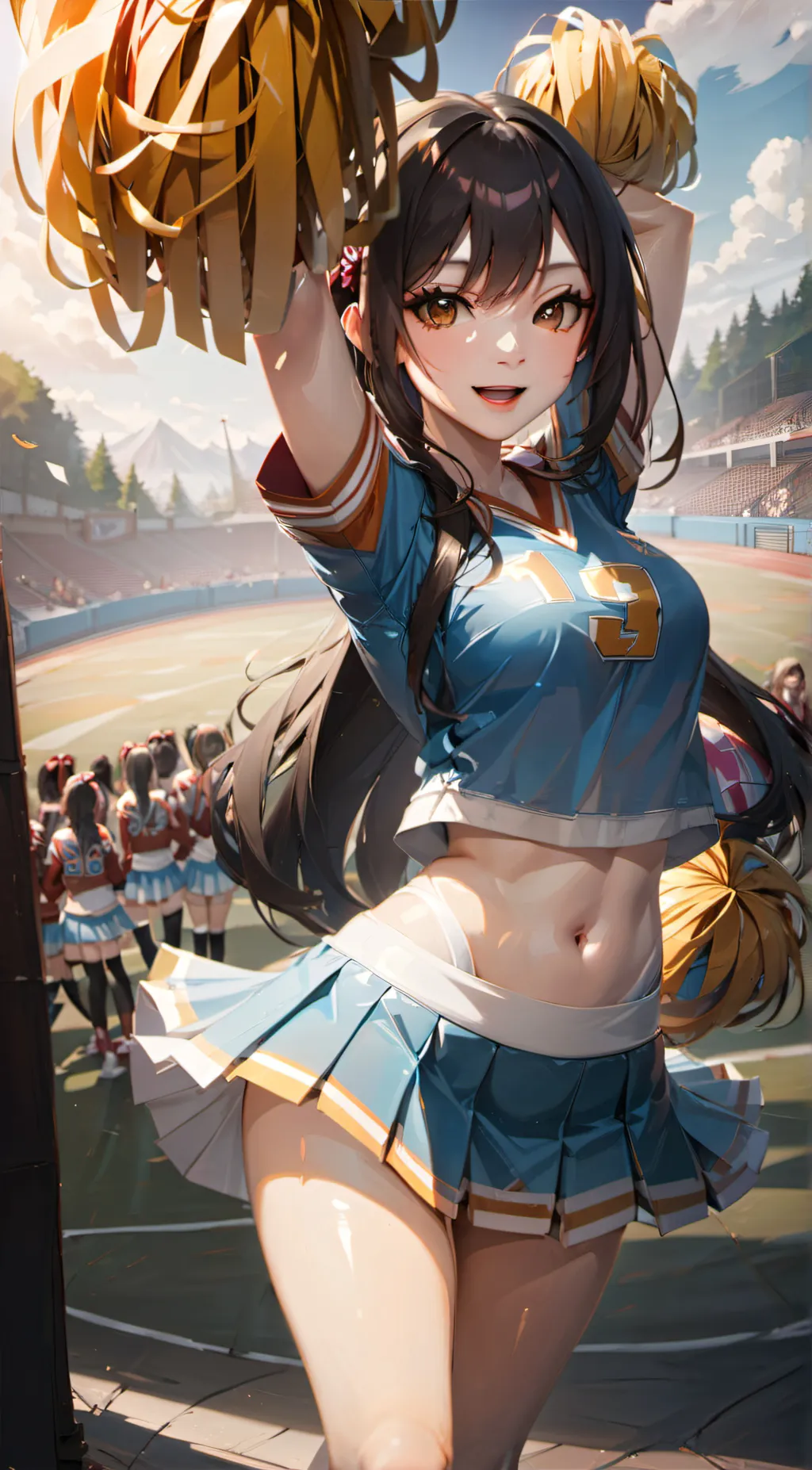 ai character: lily background