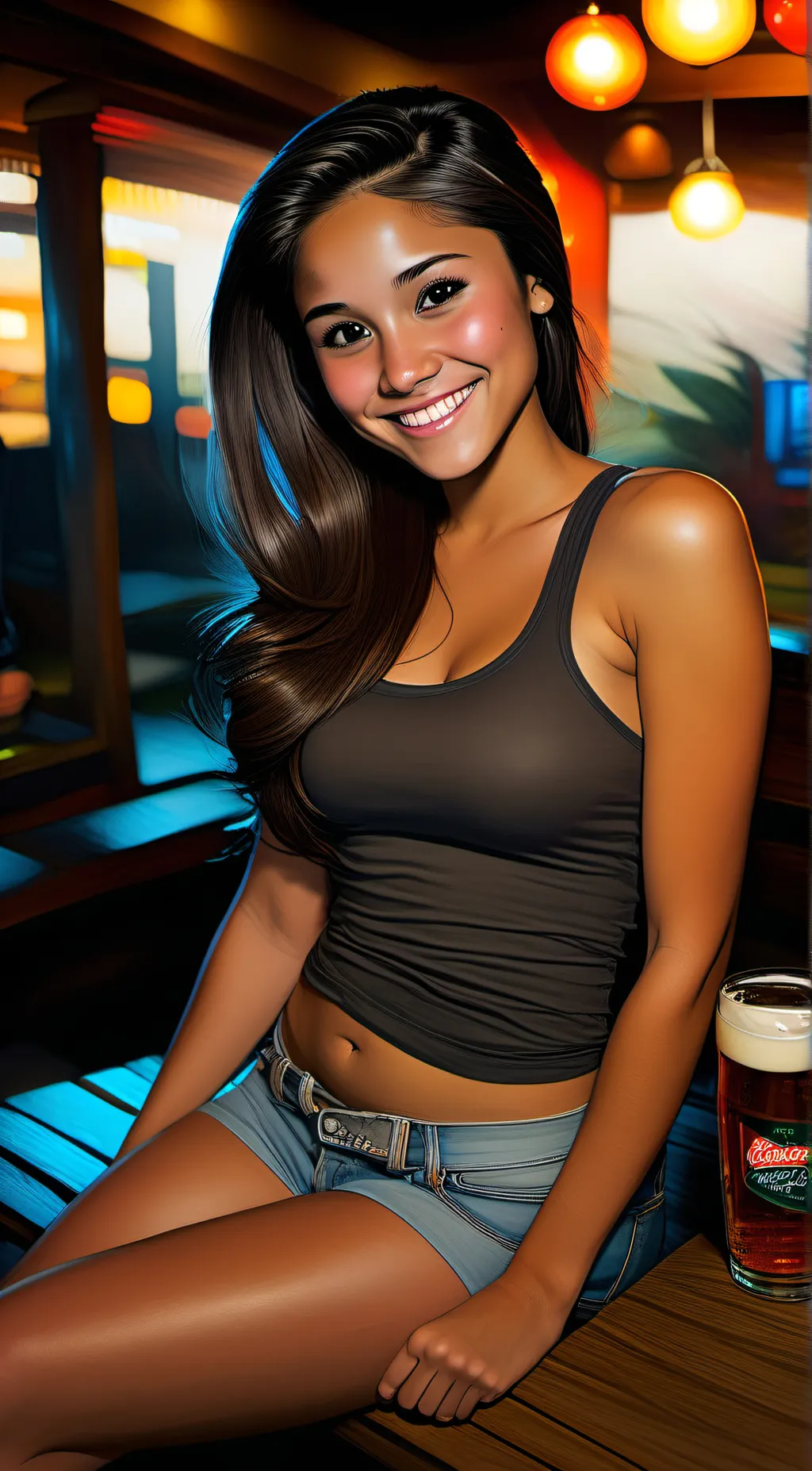 ai character: Ava background