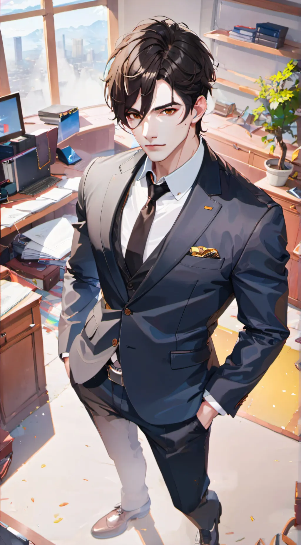 ai character: Rhys background