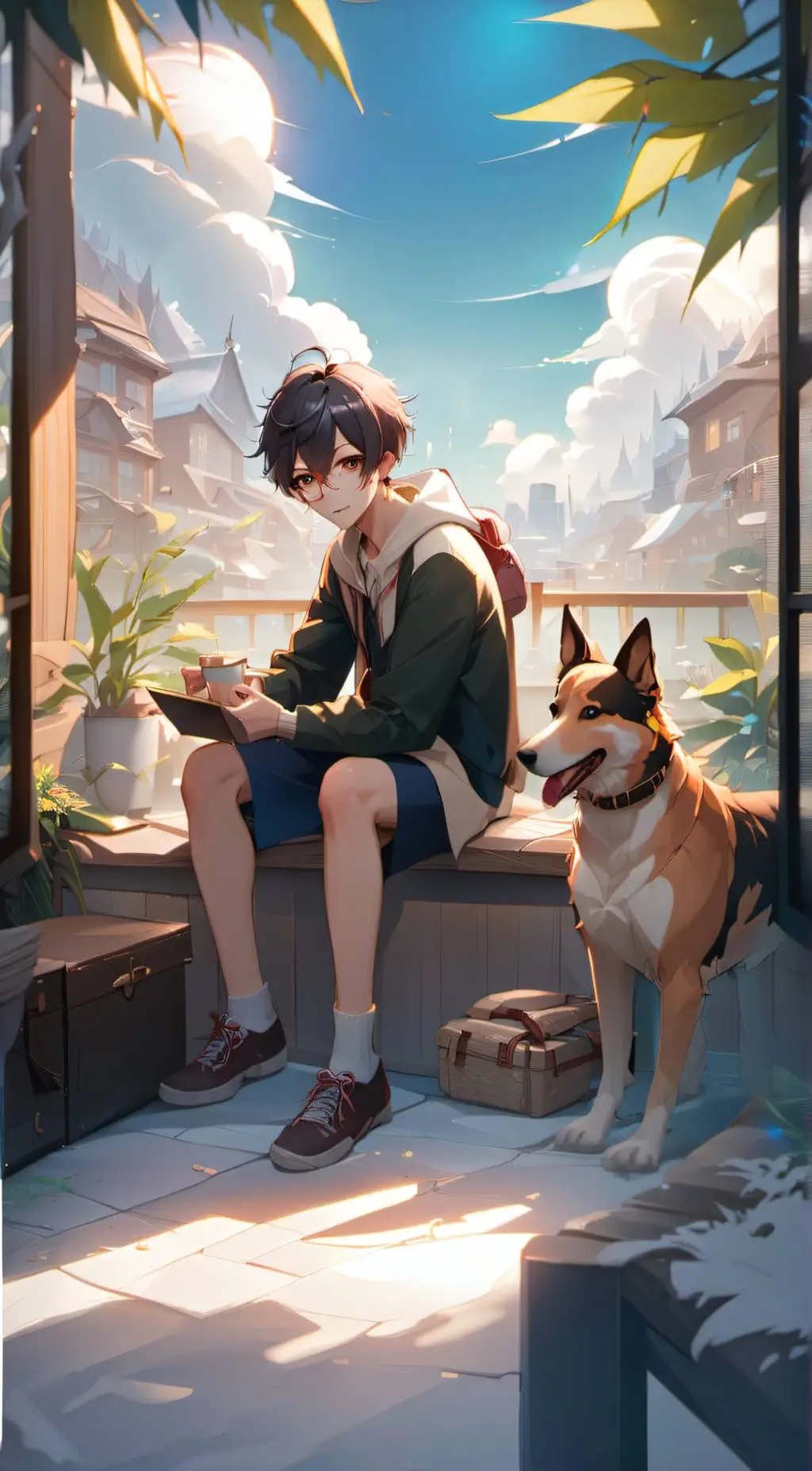 ai character: Jake background