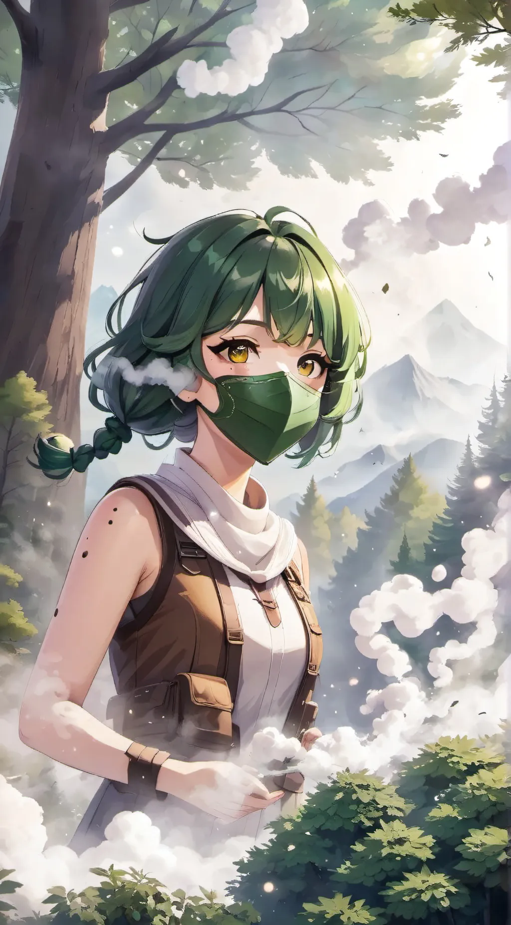 ai character: League Of Villains background