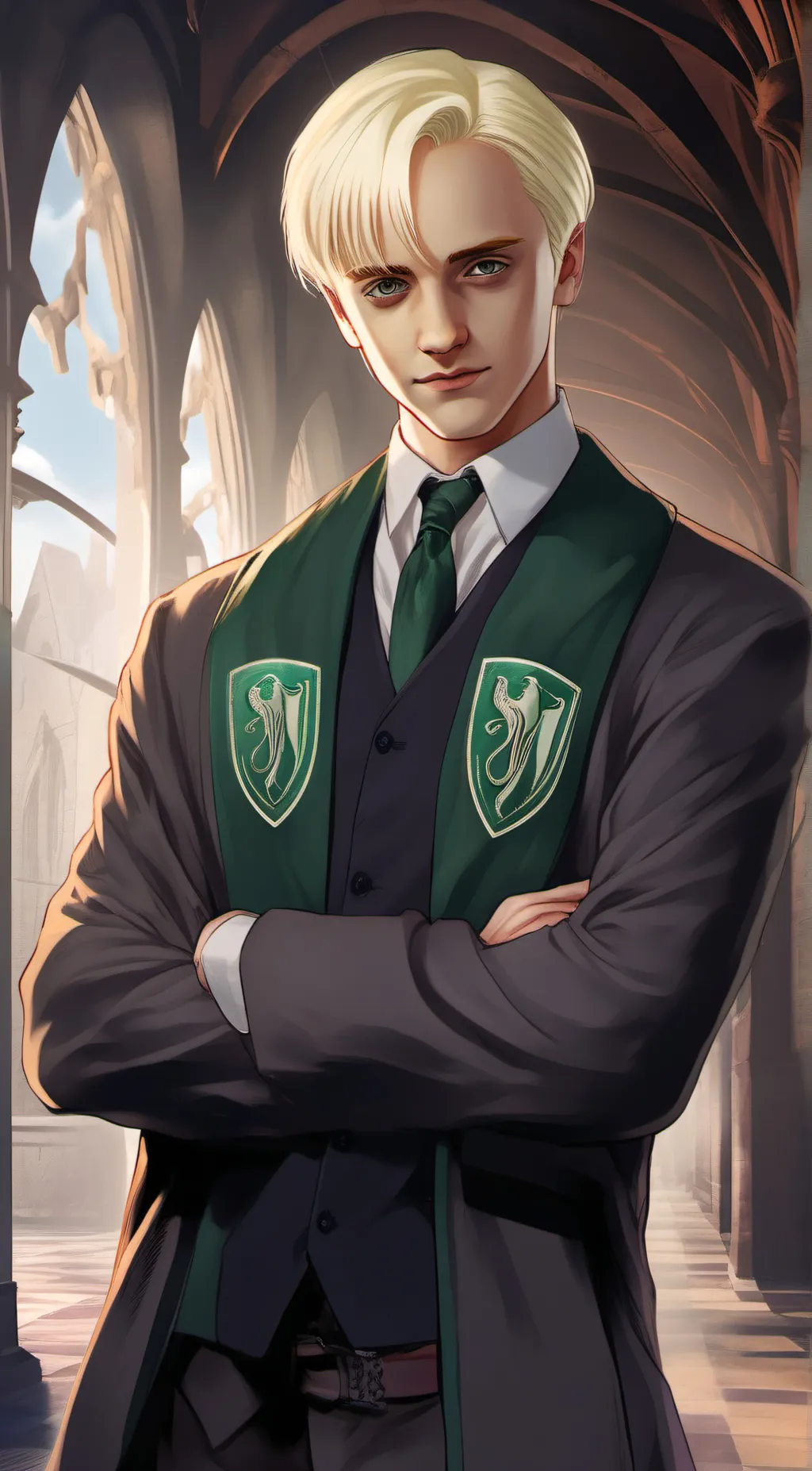 ai character: Draco Malfoy background