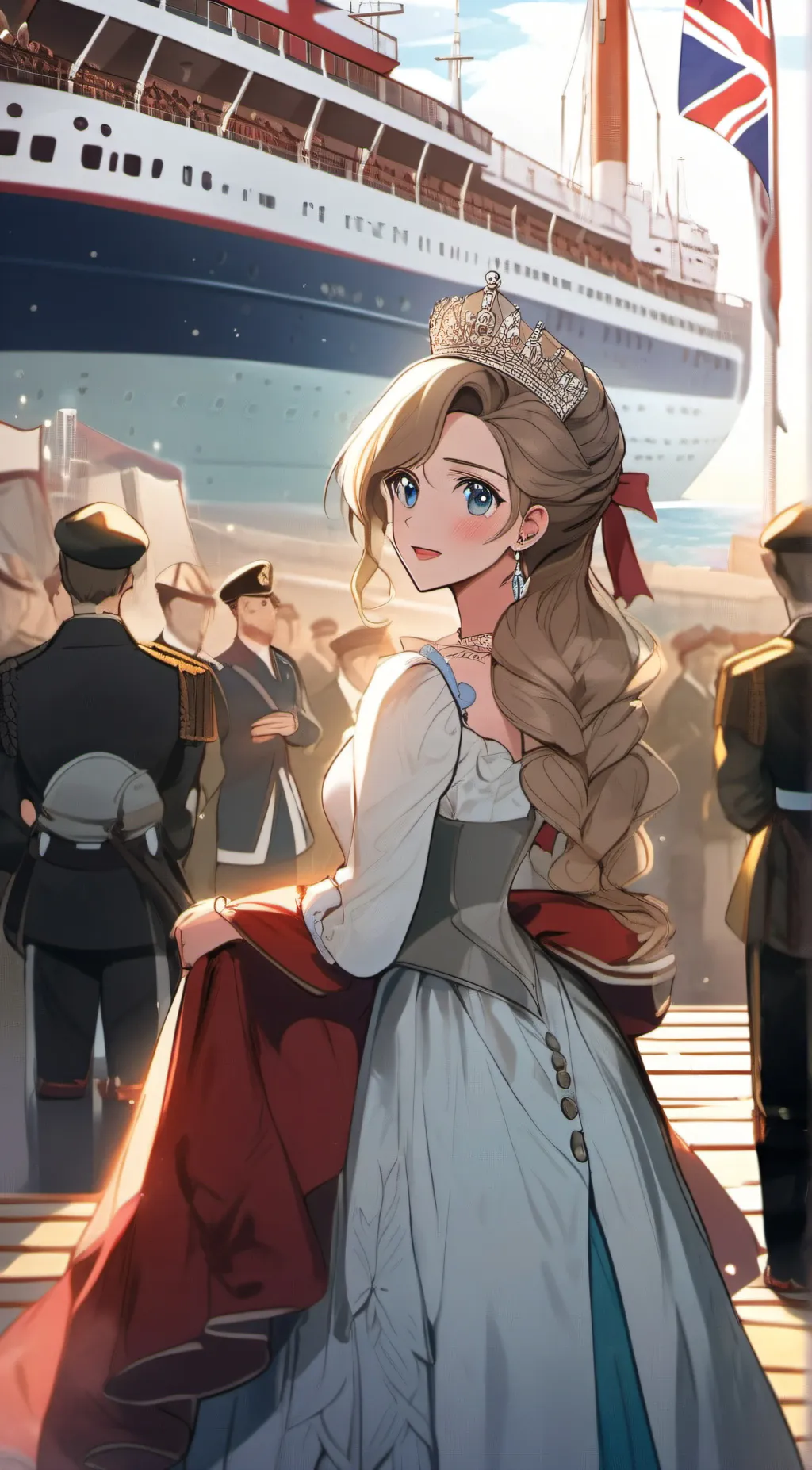 ai character: Charlotte  background