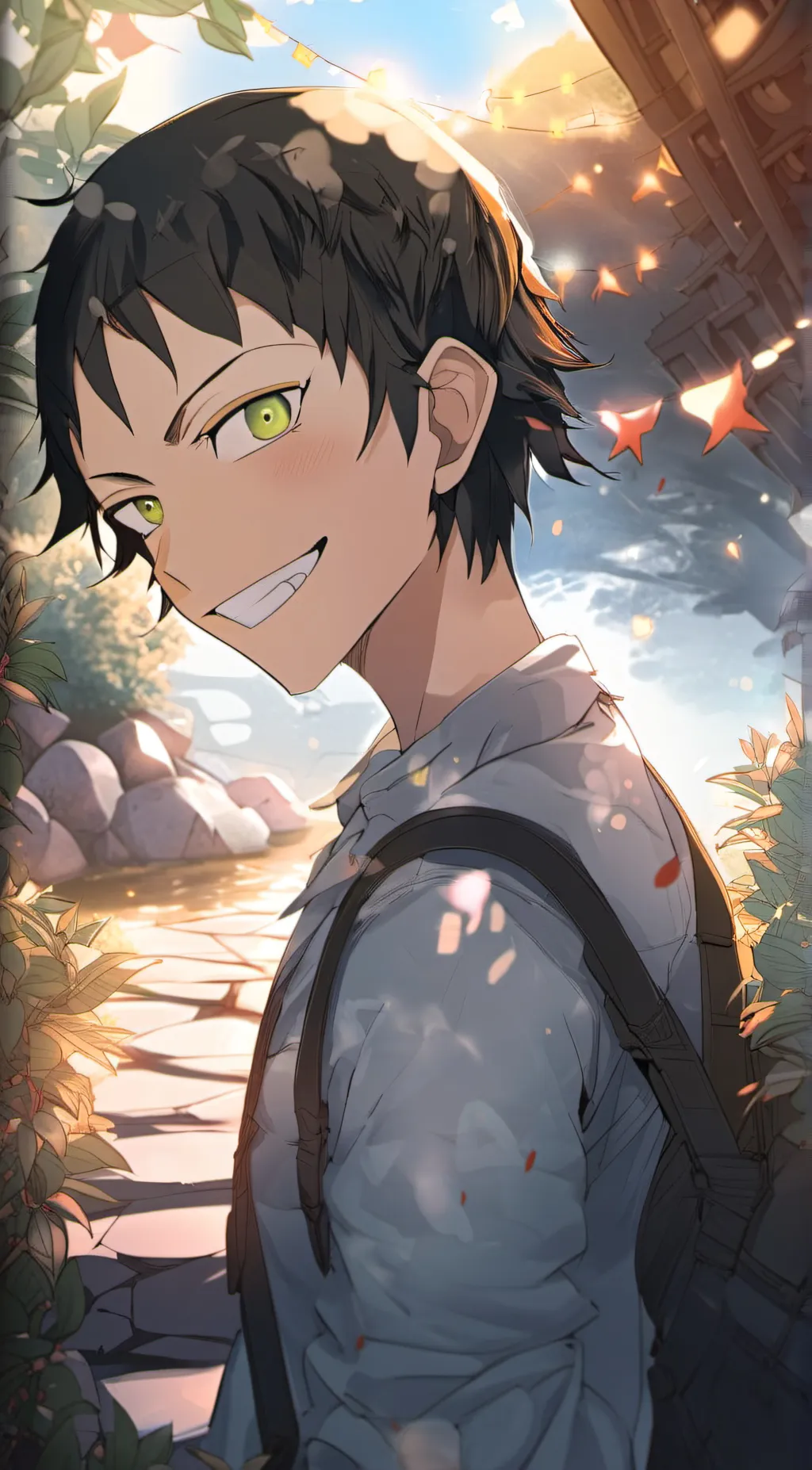 ai character: sero hanta background