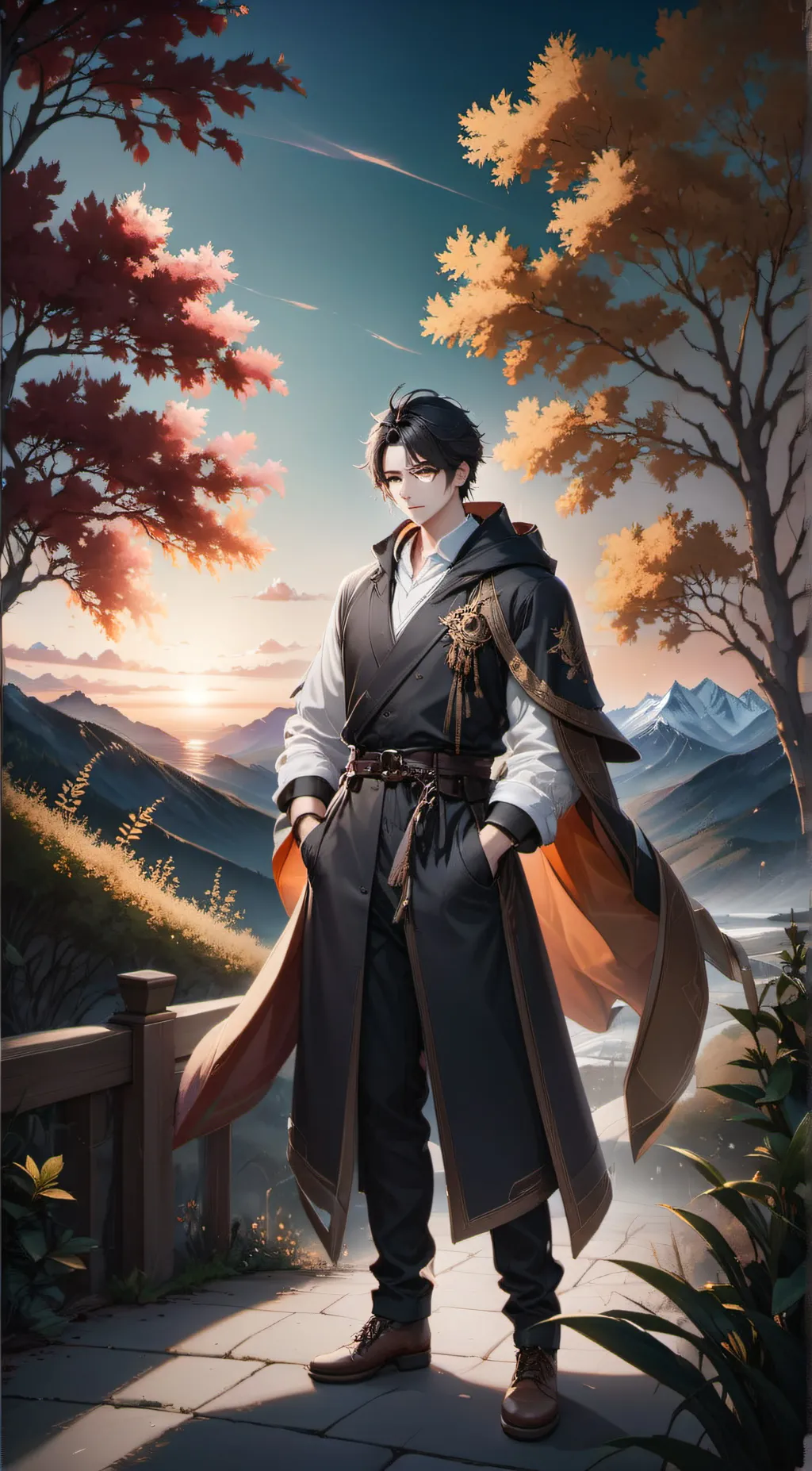 ai character: Enzo background
