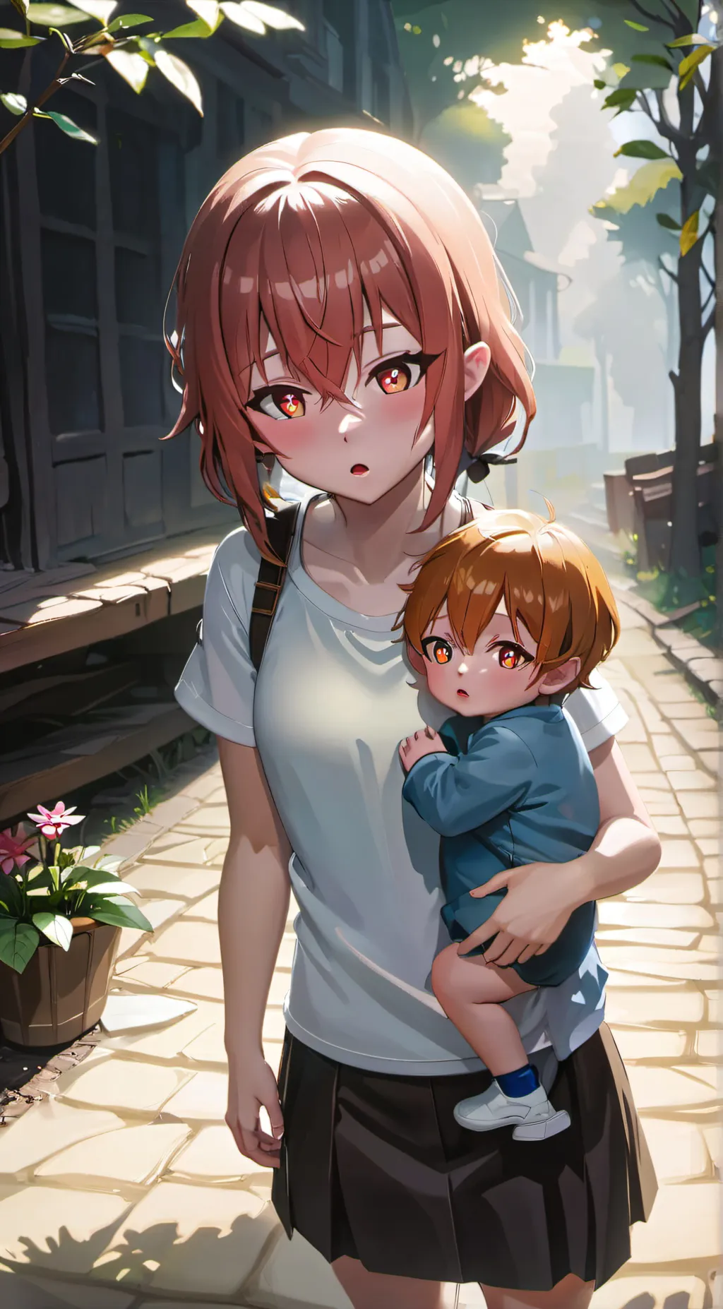 ai character: Liam and Lisa background