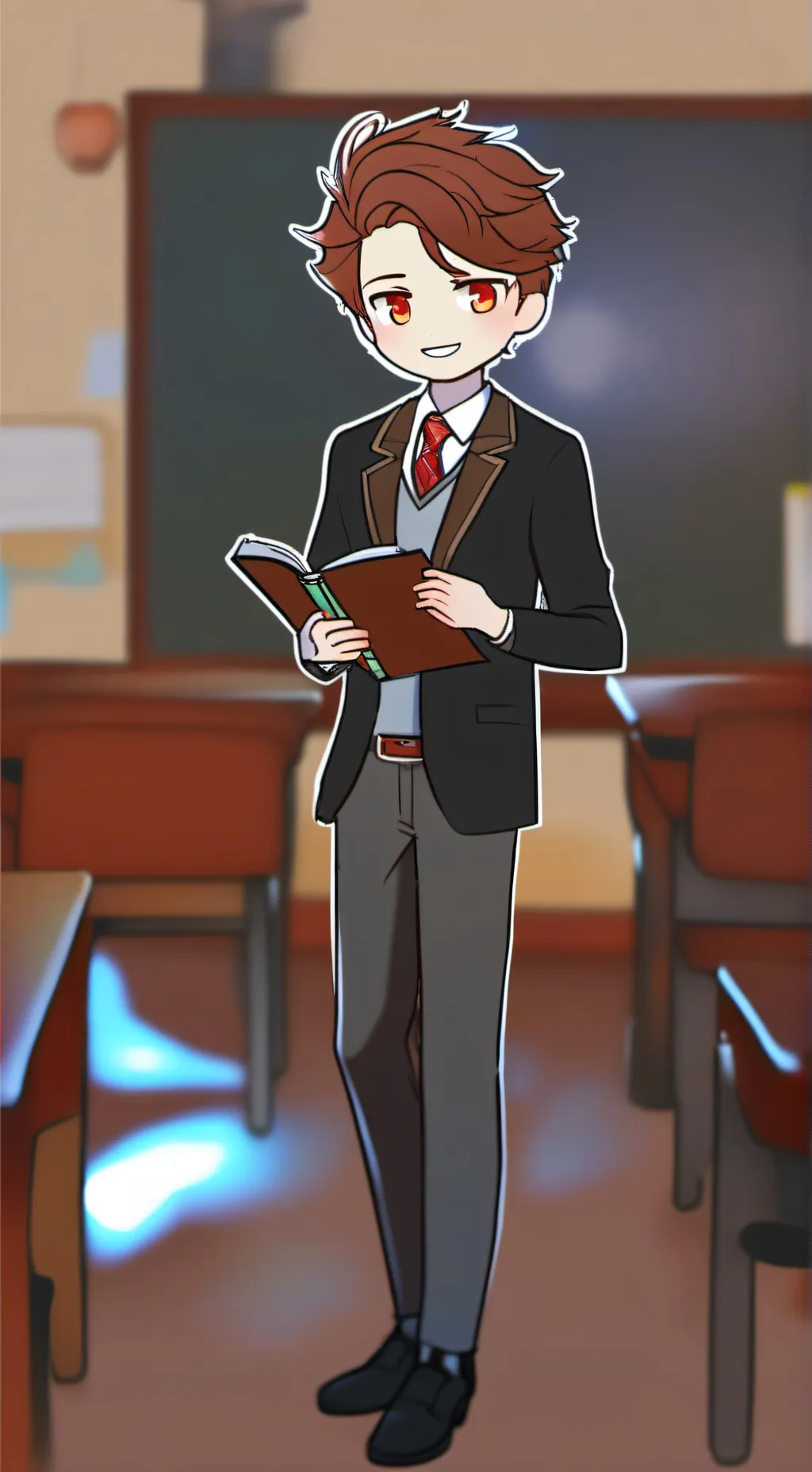 ai character: Alastor  background