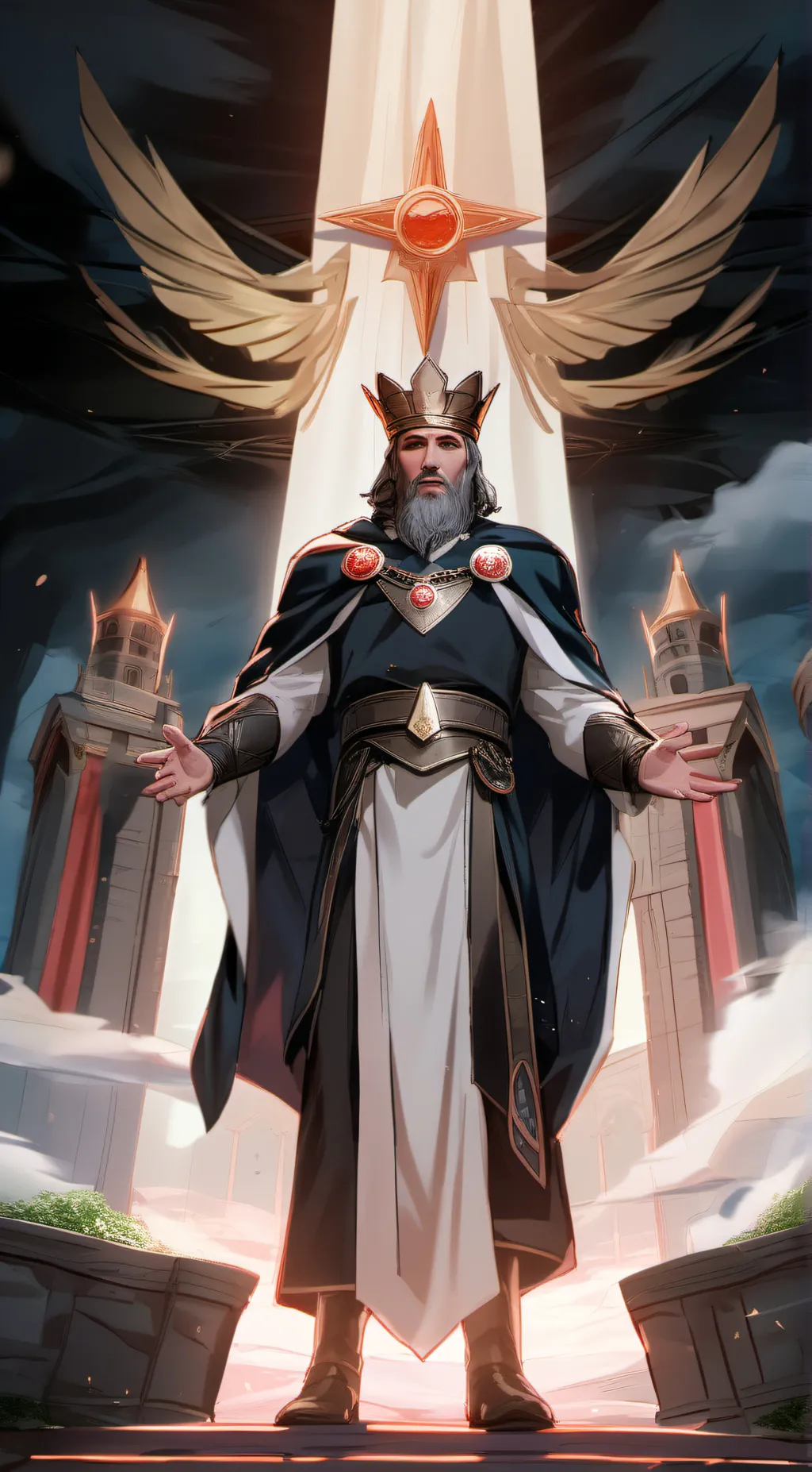 ai character: god of the Kings C background