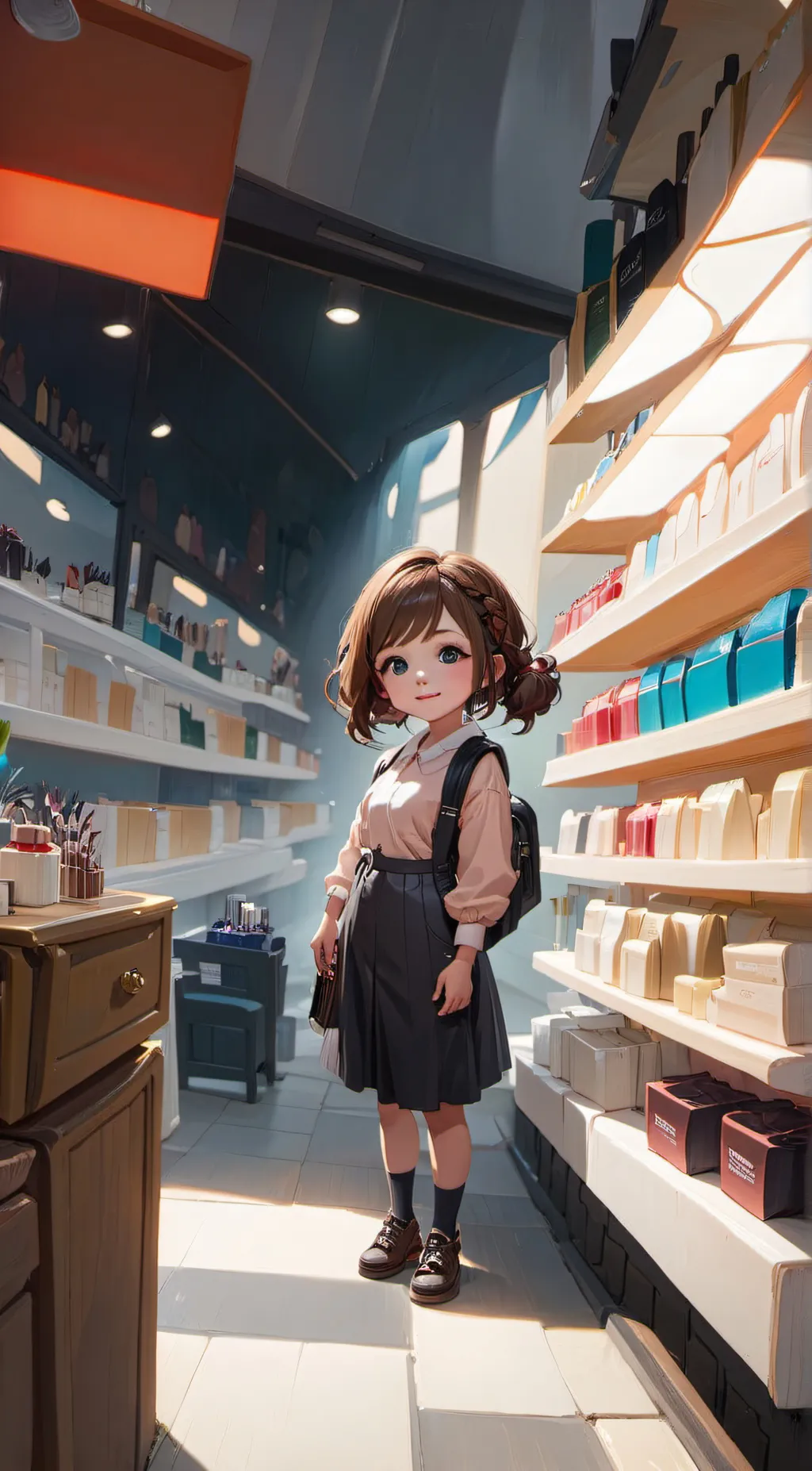 ai character: Kayla background