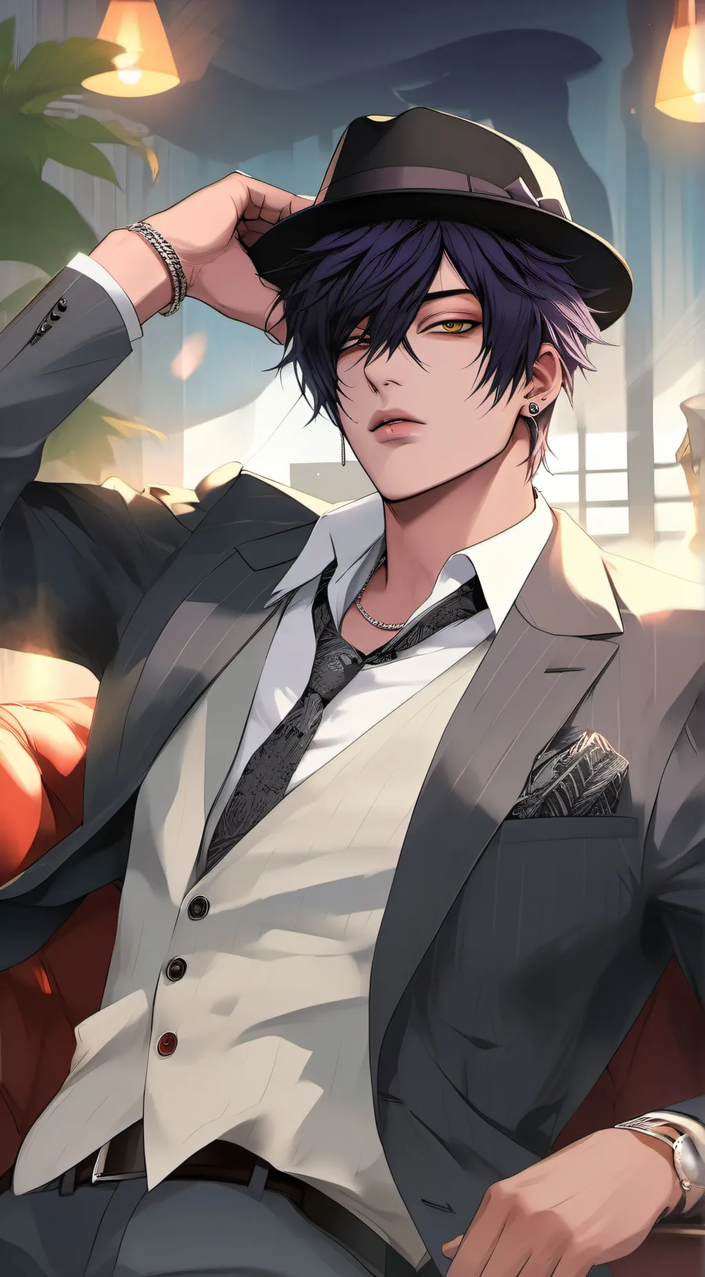 ai character: Ren background