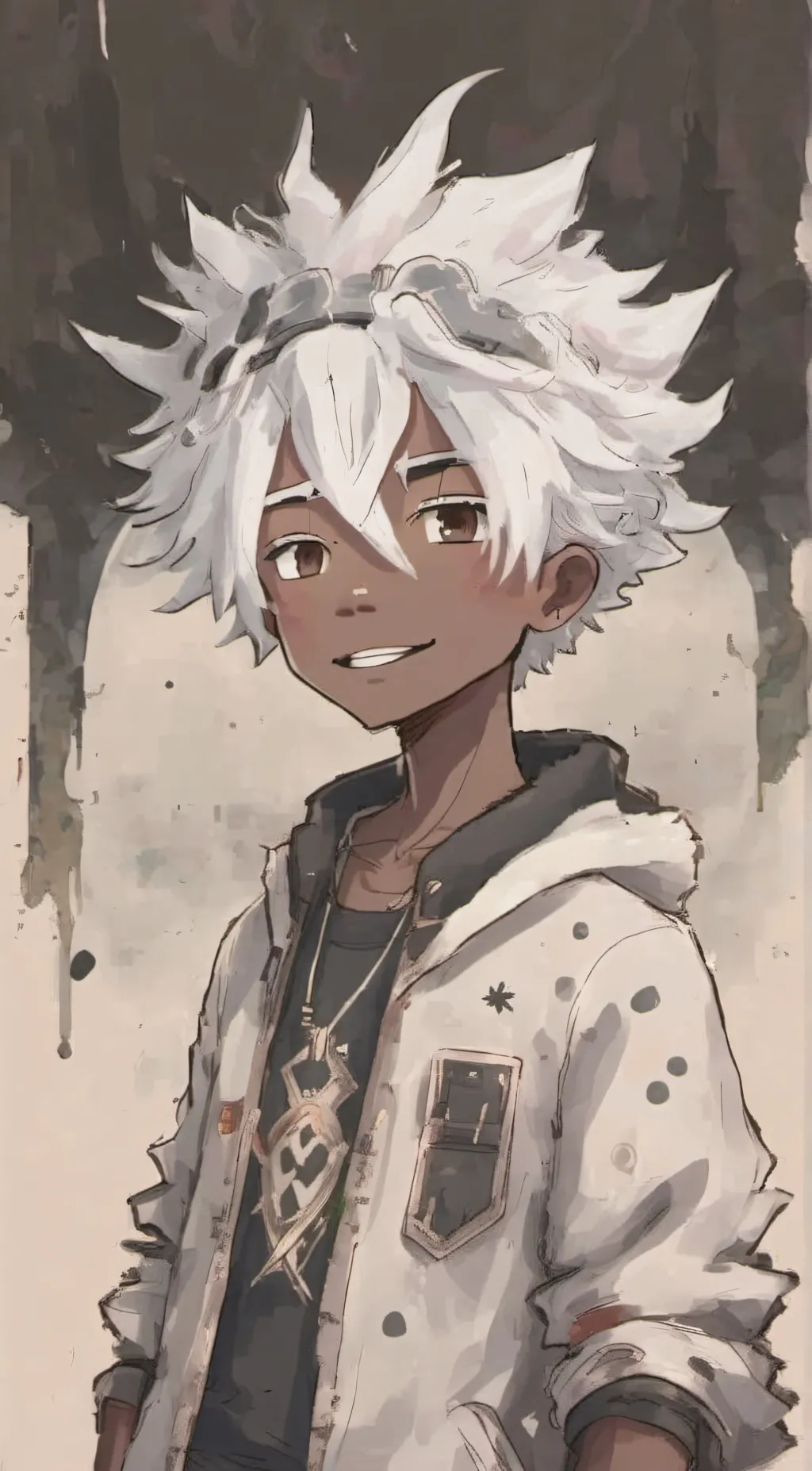 ai character: aaron background