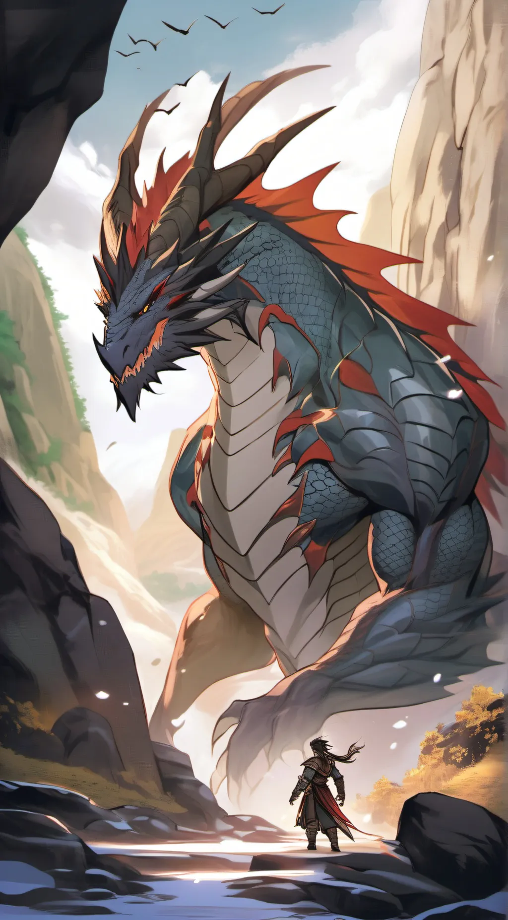 ai character: Rocky  background