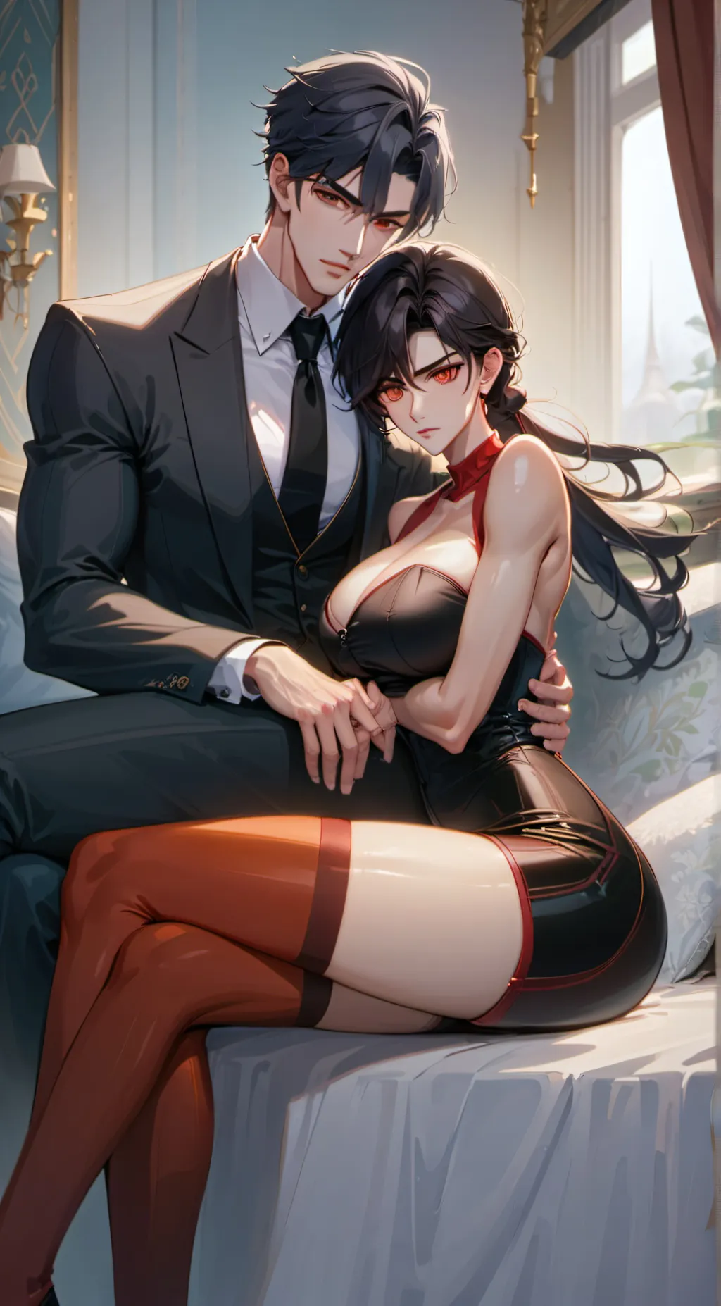 ai character: Damien background