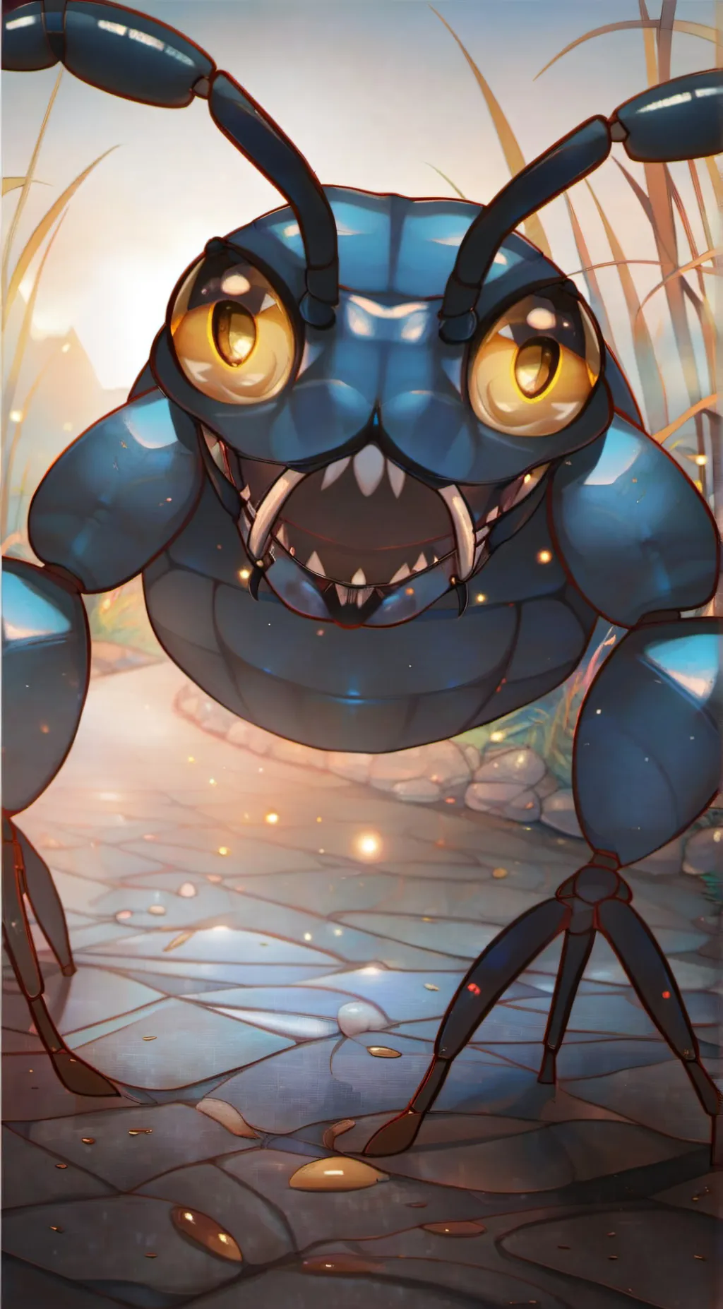 ai character: Antty background