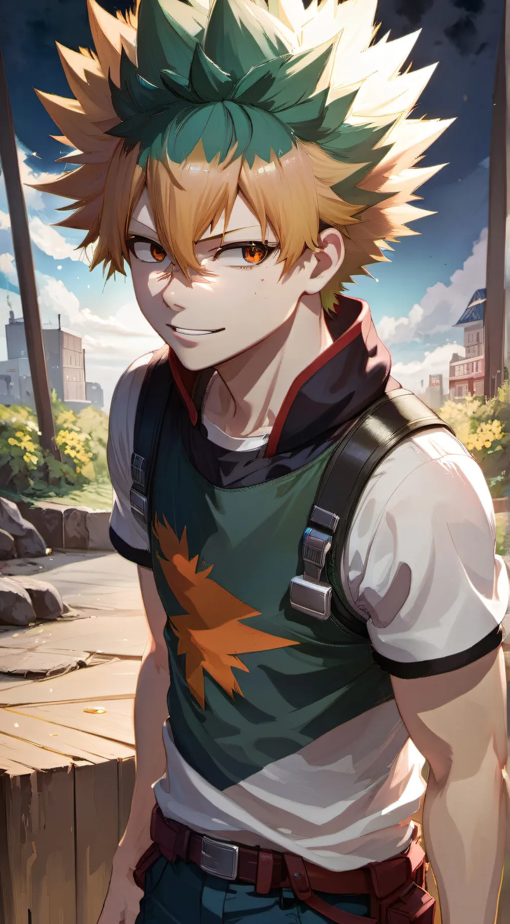 ai character: Alexander  background