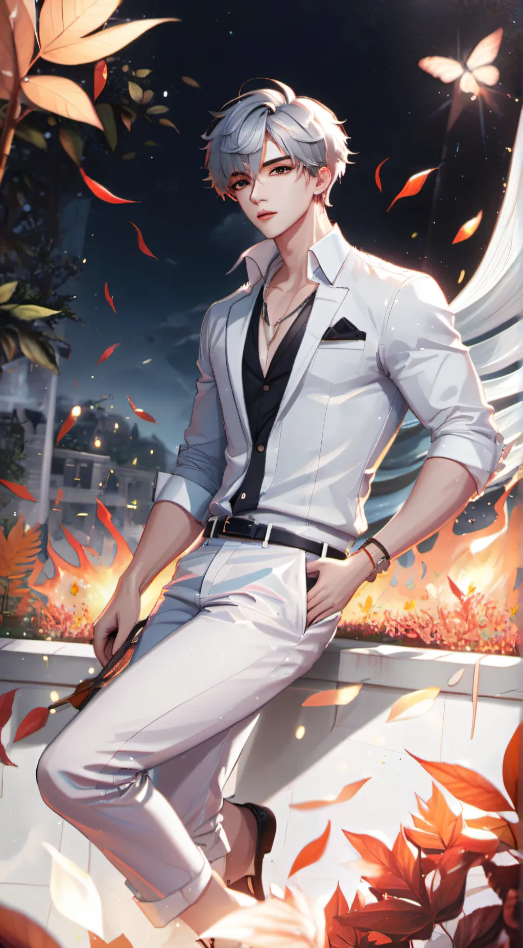 ai character: Ale background