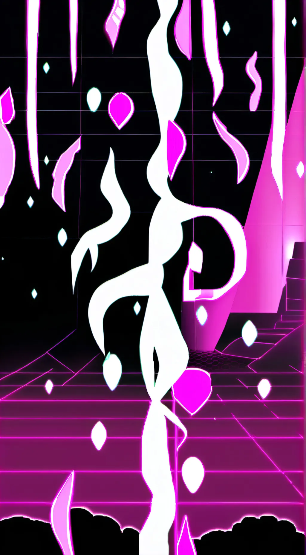 ai character: abstract tadc background