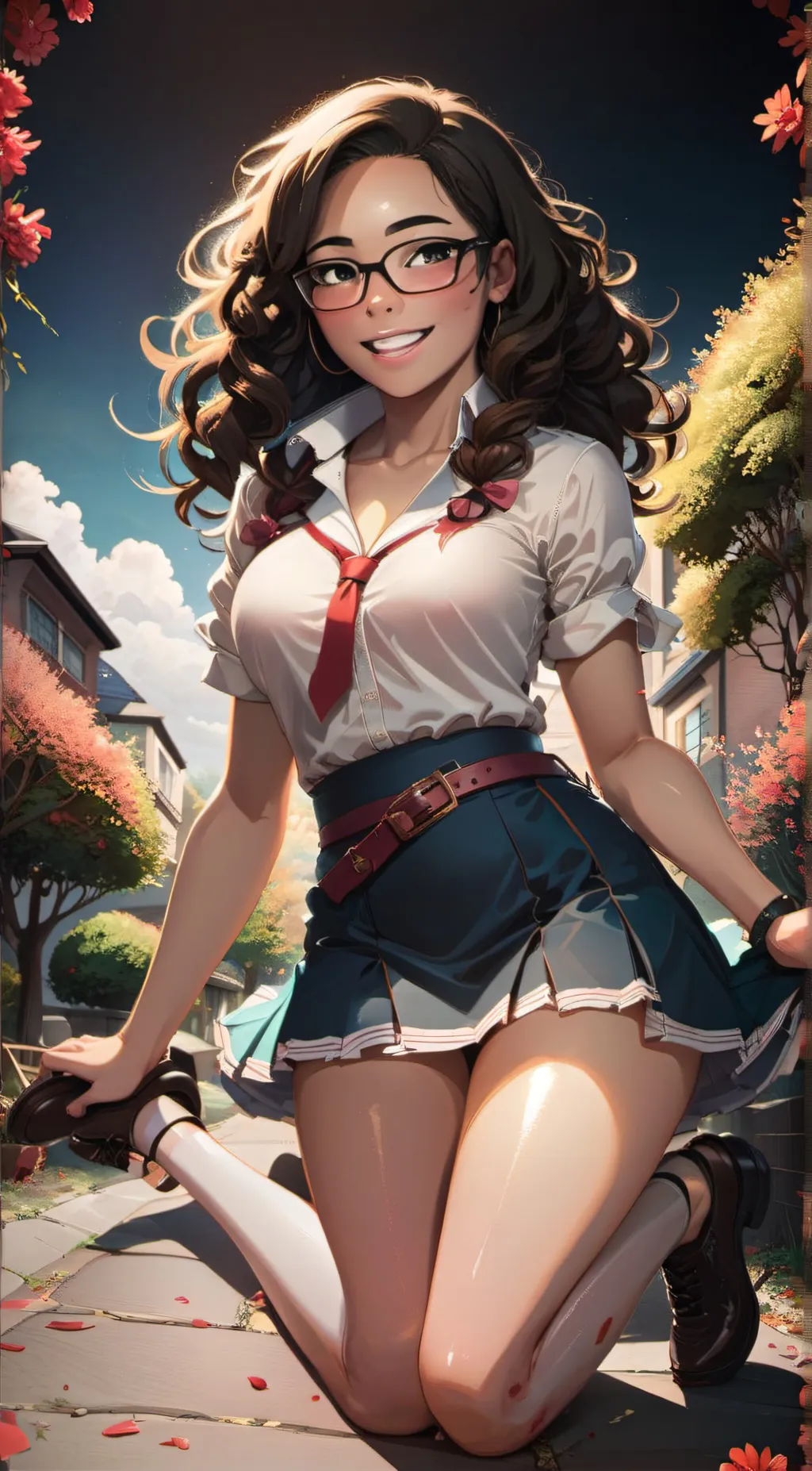 ai character: Maya background