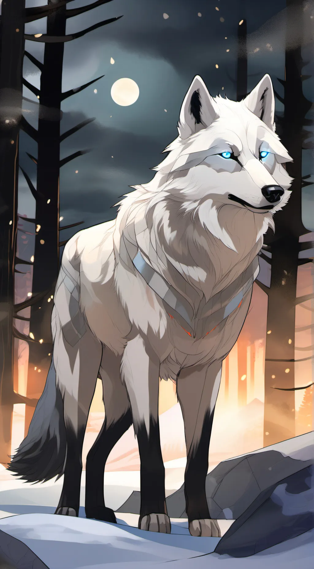 Talkie AI - Chat with Snow fur