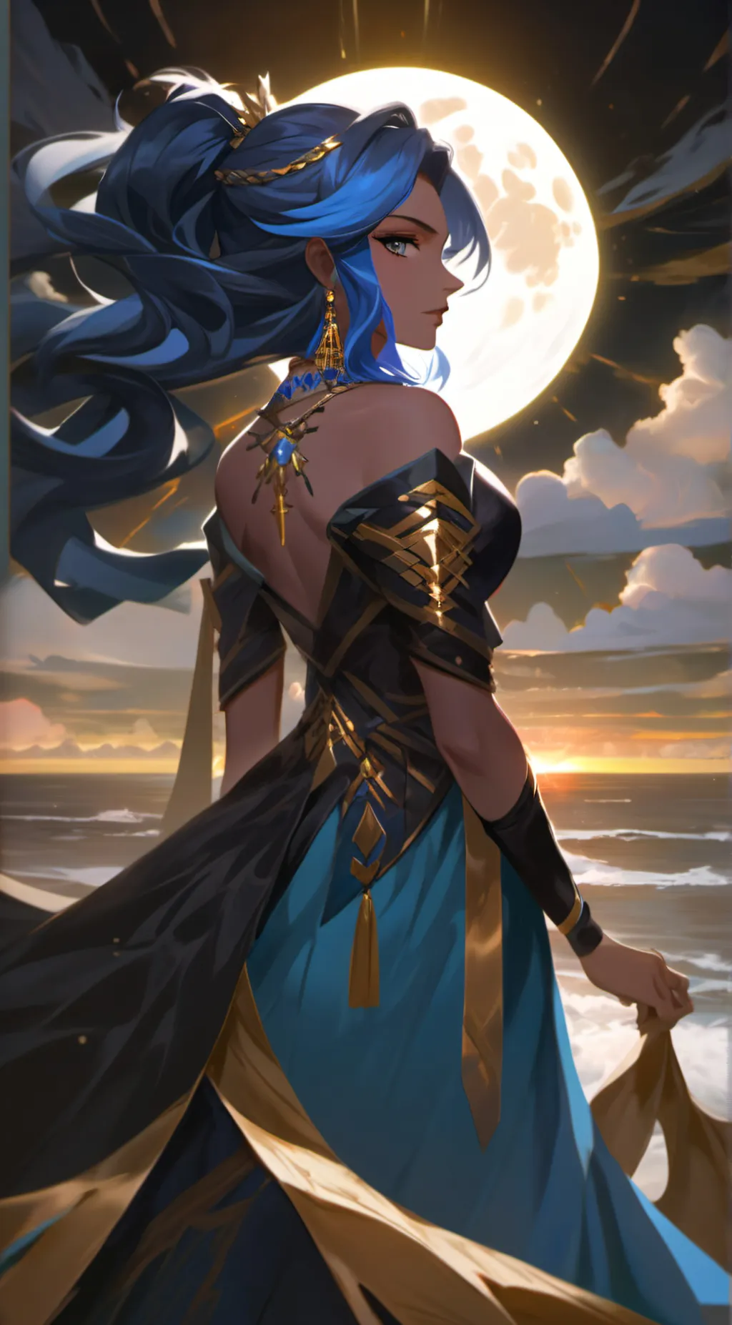 ai character: Aurelia background