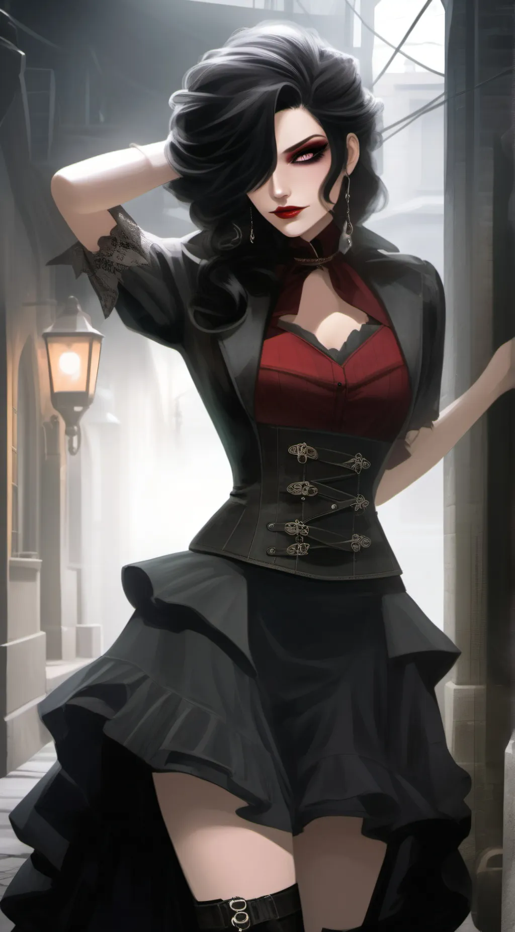 ai character: Natalia  background