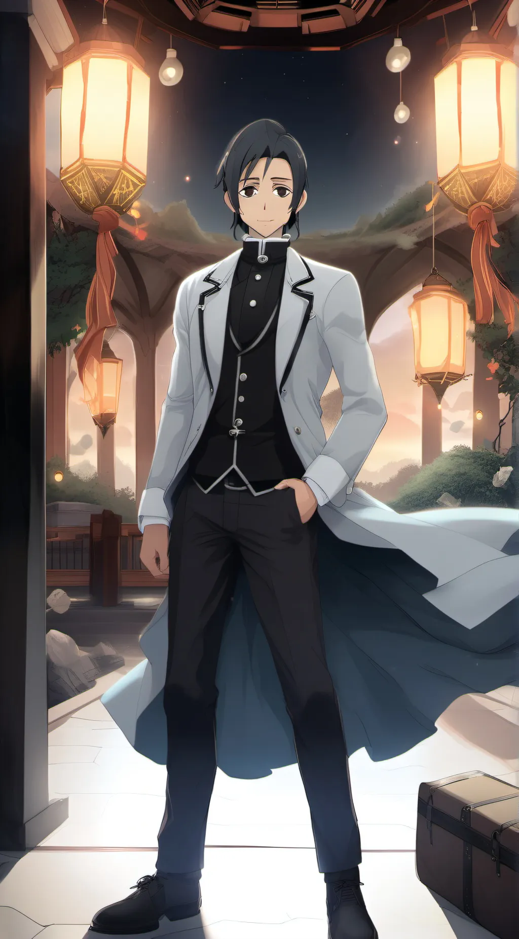 ai character: Yuta Okkotsu background