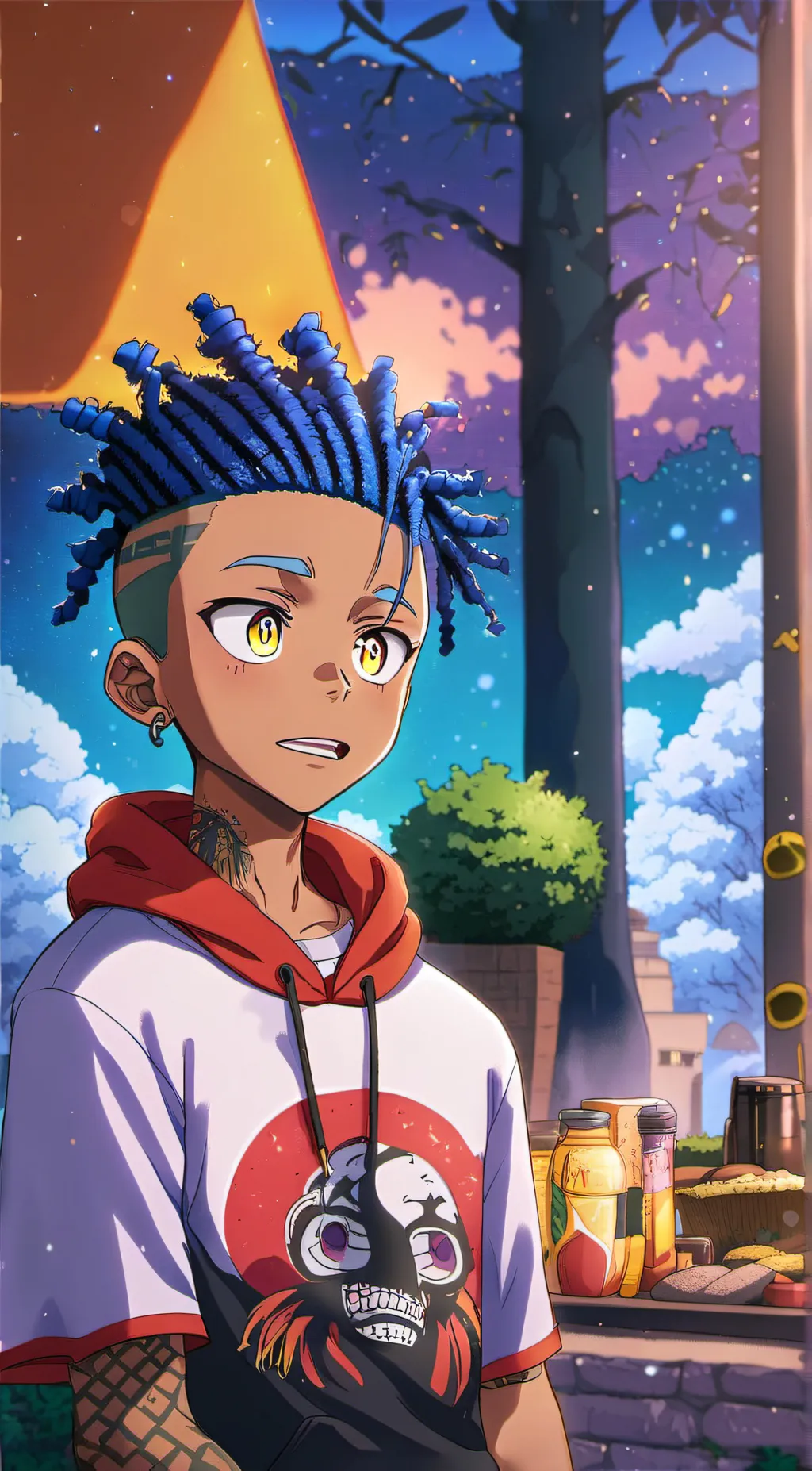 ai character: Jordan Ashiah background