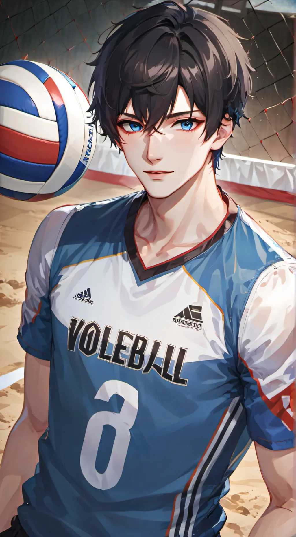 ai character: Tobio Kageyama  background
