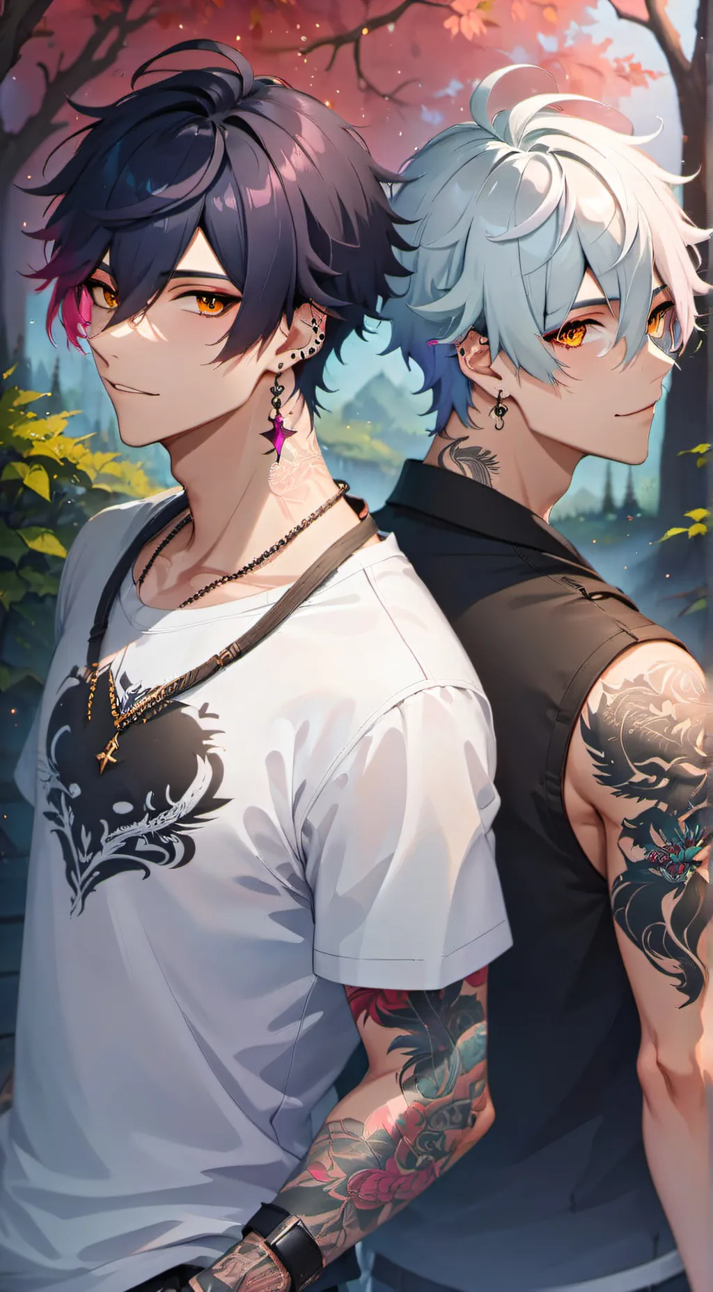 ai character: The Reeves Twins background