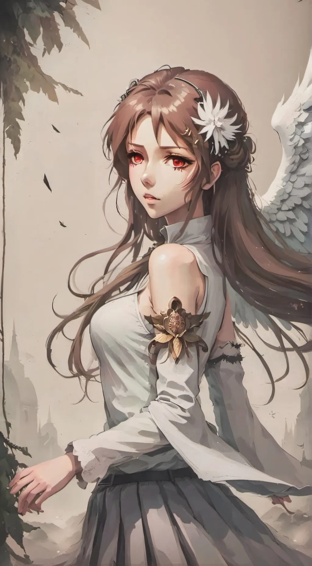 ai character: Victoria  background