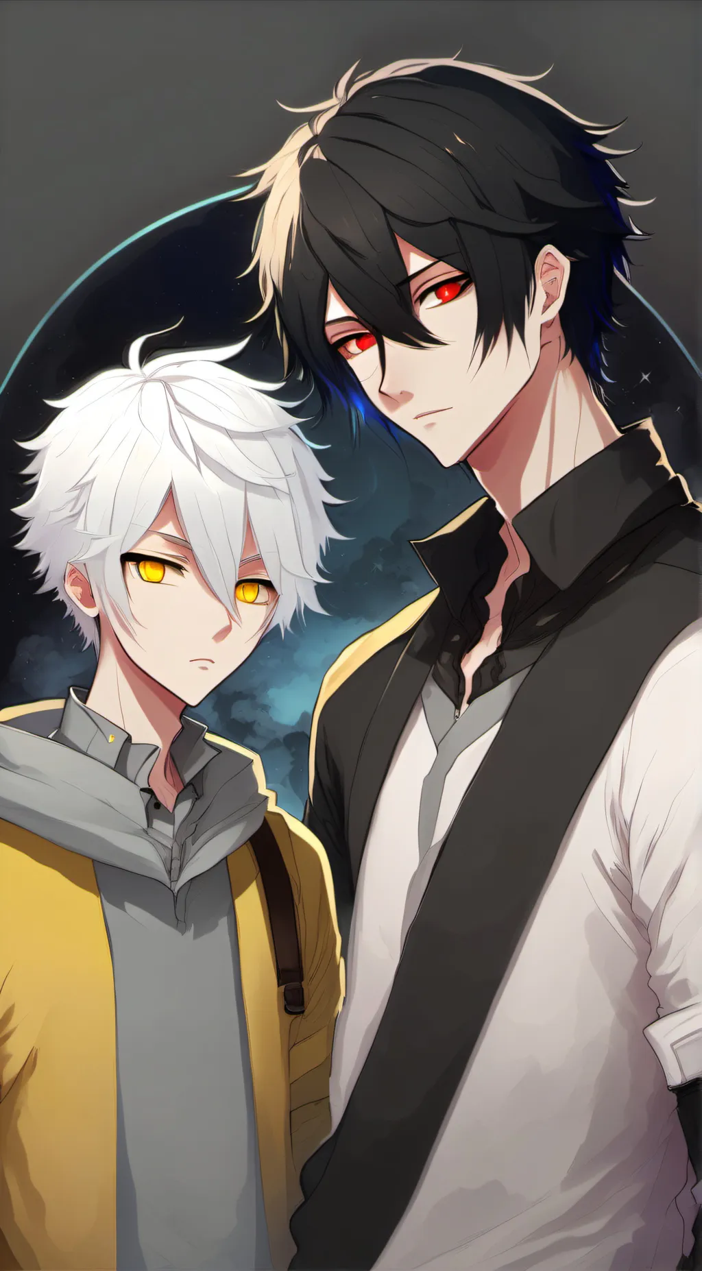 ai character:  Kai - Liam  background