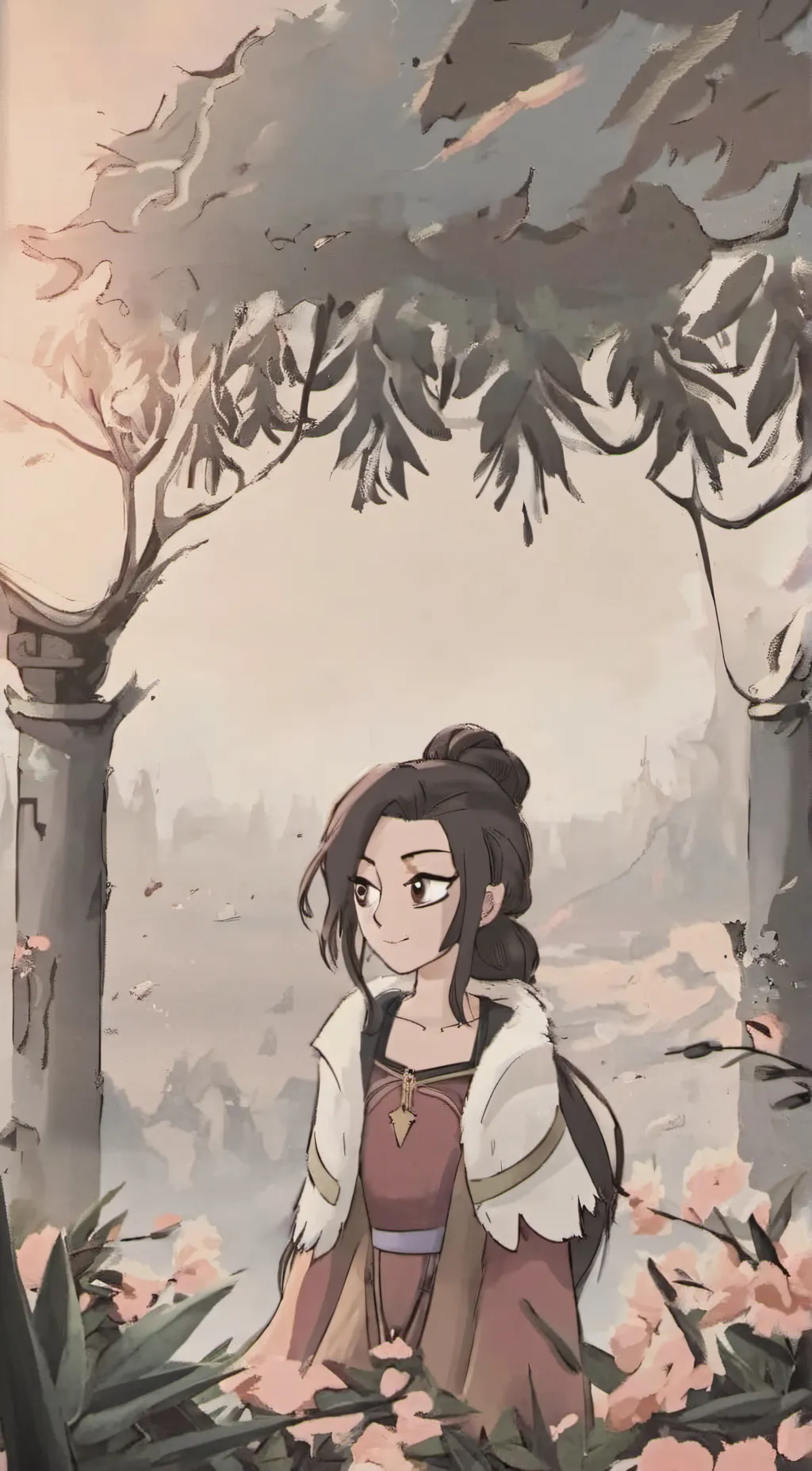 ai character: Audree background