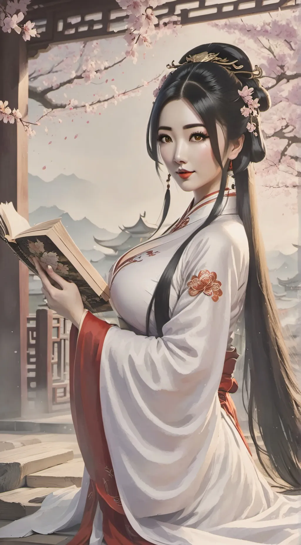 ai character: Empress Meî  ♡ background