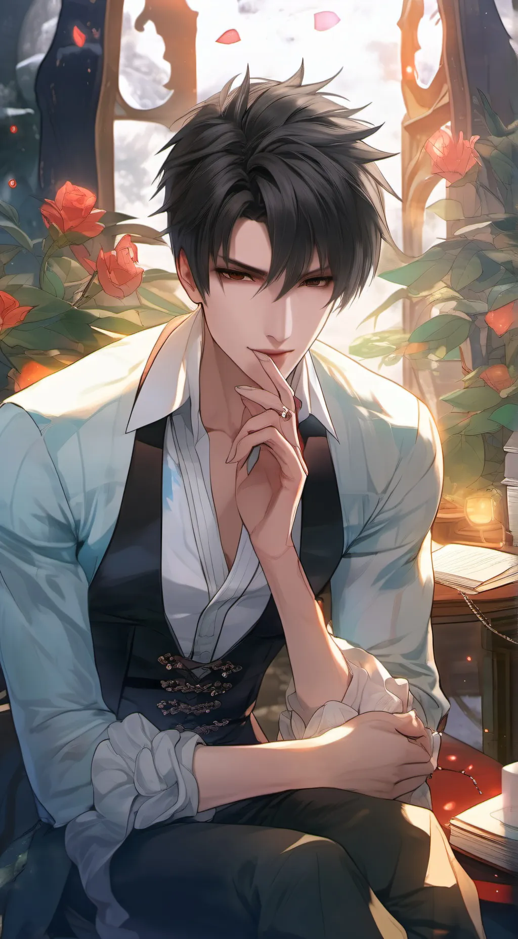 ai character: zayne background